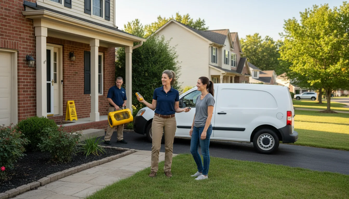 Residential water damage restoration in Oysterville, WA
